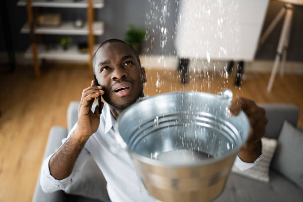 Water damage restoration process in Mediapolis, IA